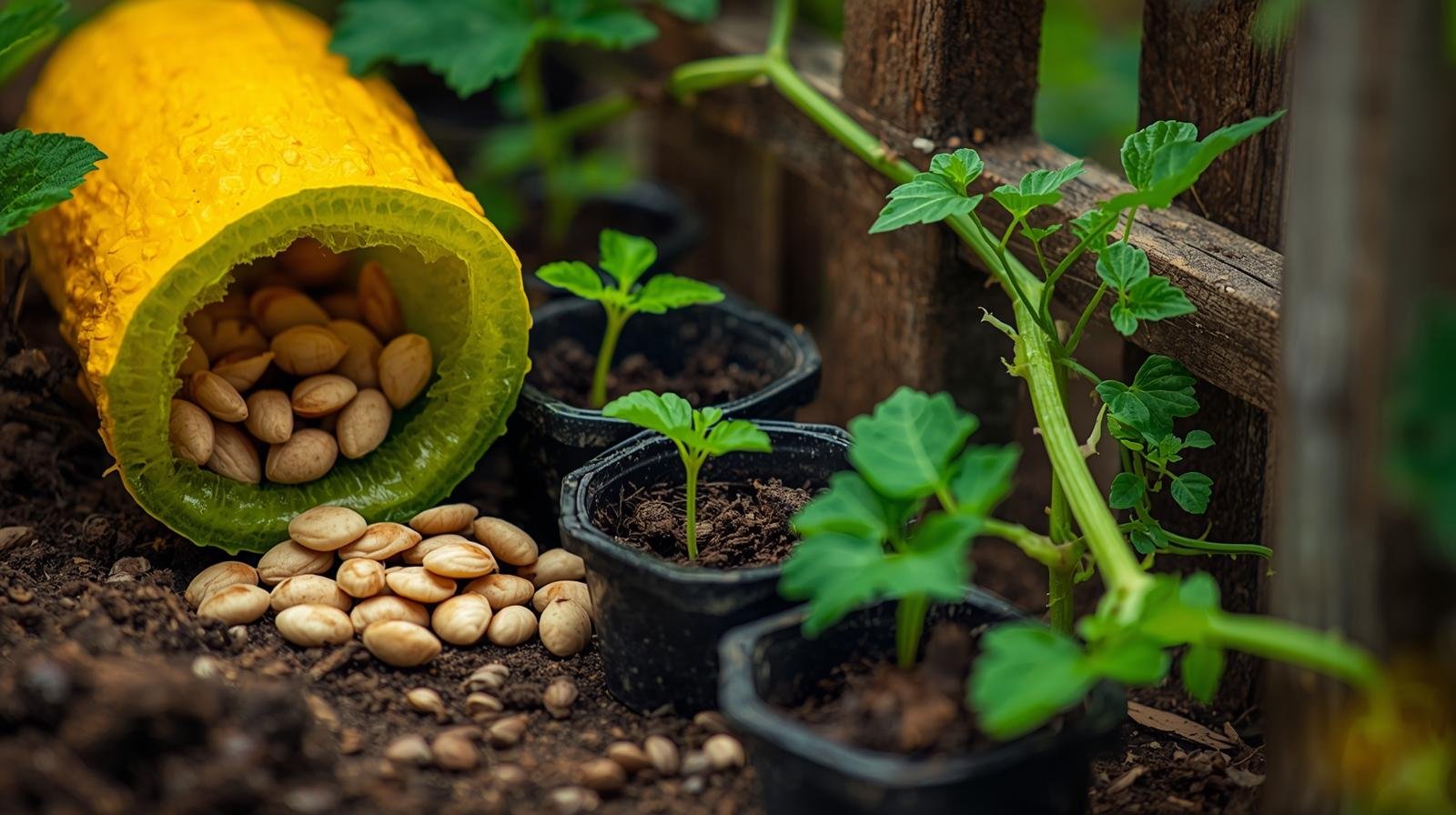 Growing Cucumbers from Cucumbers – A Simple and Natural Gardening Method