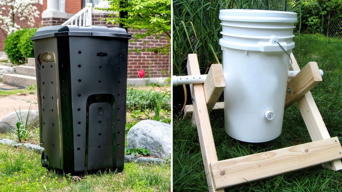 How to Build an Improvised Compost Bin at Home for Rich, Organic Soil Naturally