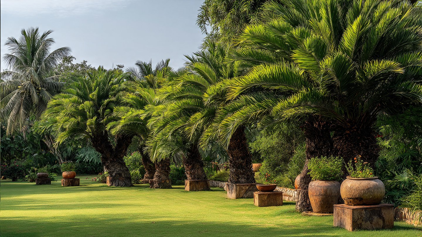 Simple Steps to Successfully Grow Bottle Palm Trees in Your Lawn Area