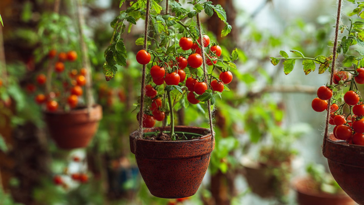 Easy Guide to Successfully Grow Cherry Tomatoes in Hanging Pots at Home