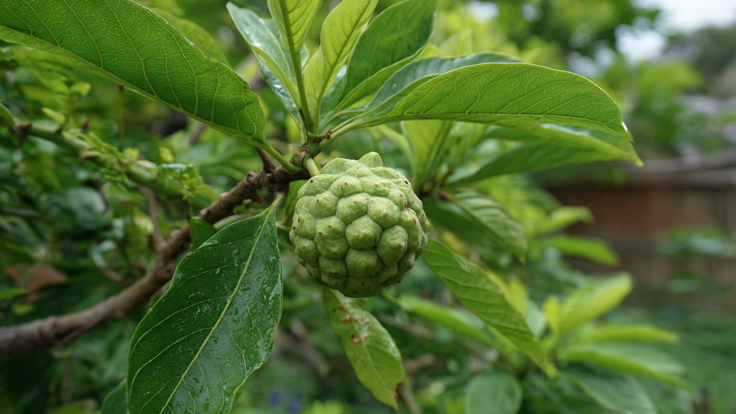 Easy Hack To Grow Custard Apple Faster Using Natural Fertilizers