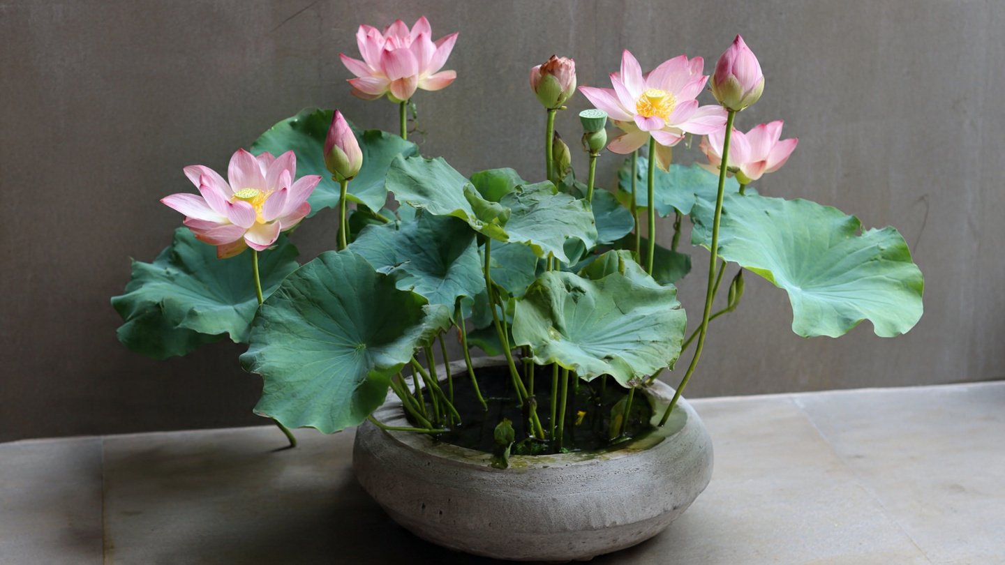 How to Master Lotus Plant Care in a Cement Pot for Stunning Growth