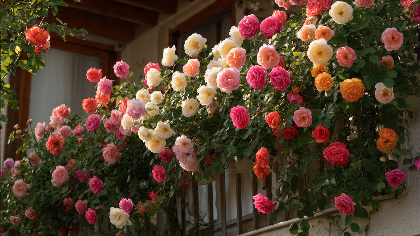 How to Successfully Grow Ground Cover Roses on Your Balcony for a Vibrant Floral Display