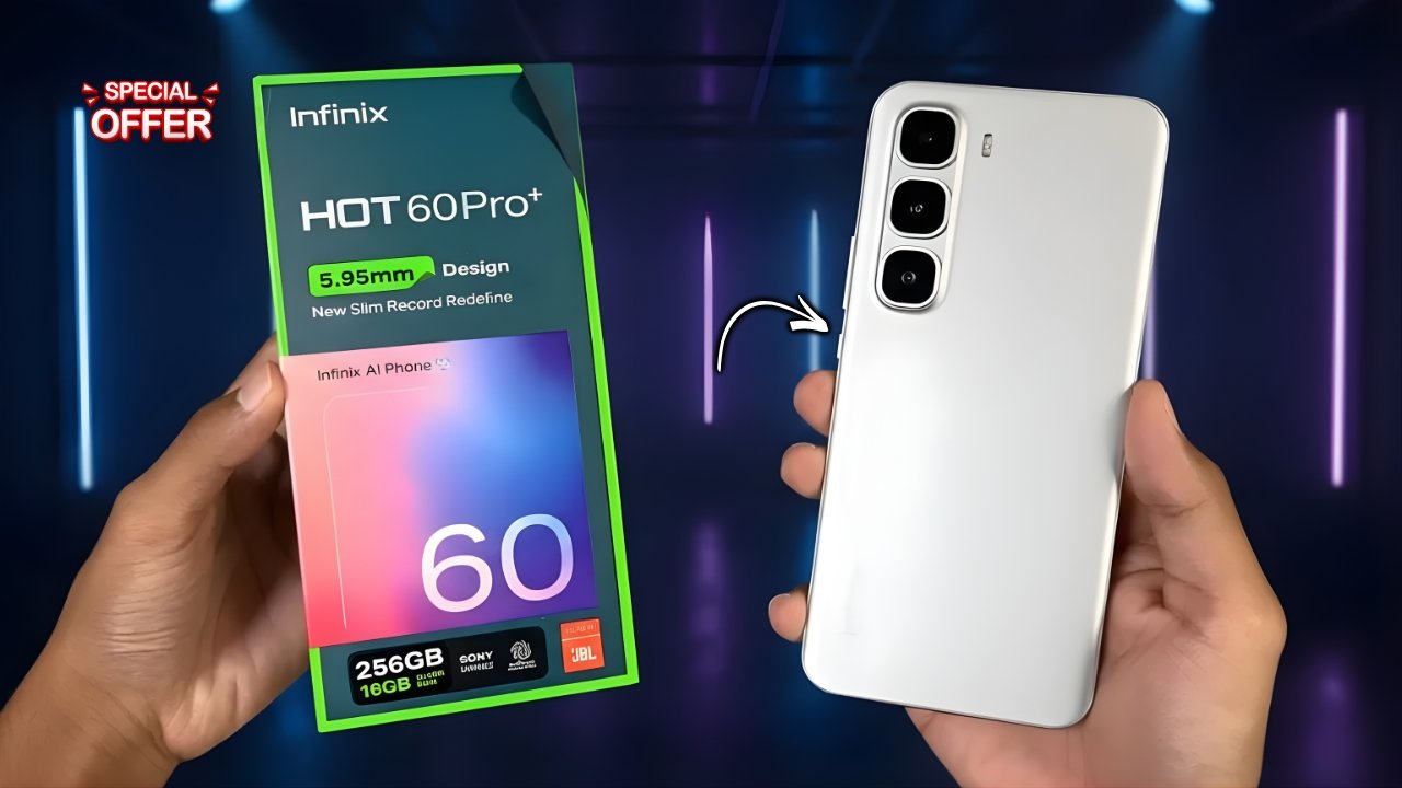 Infinix Note 60 Pro Plus Unveiled – with 108MP Quad Camera and Elegant Slim Design