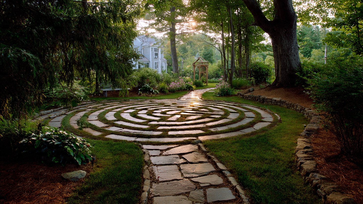 How to Create a Labyrinth Path in Your Backyard