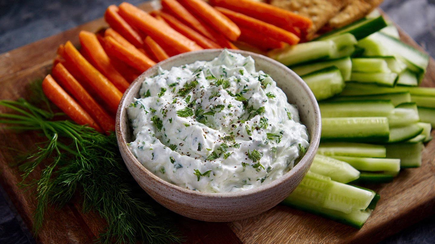 Create Your Own Healthy Vegetable Dip in Minutes