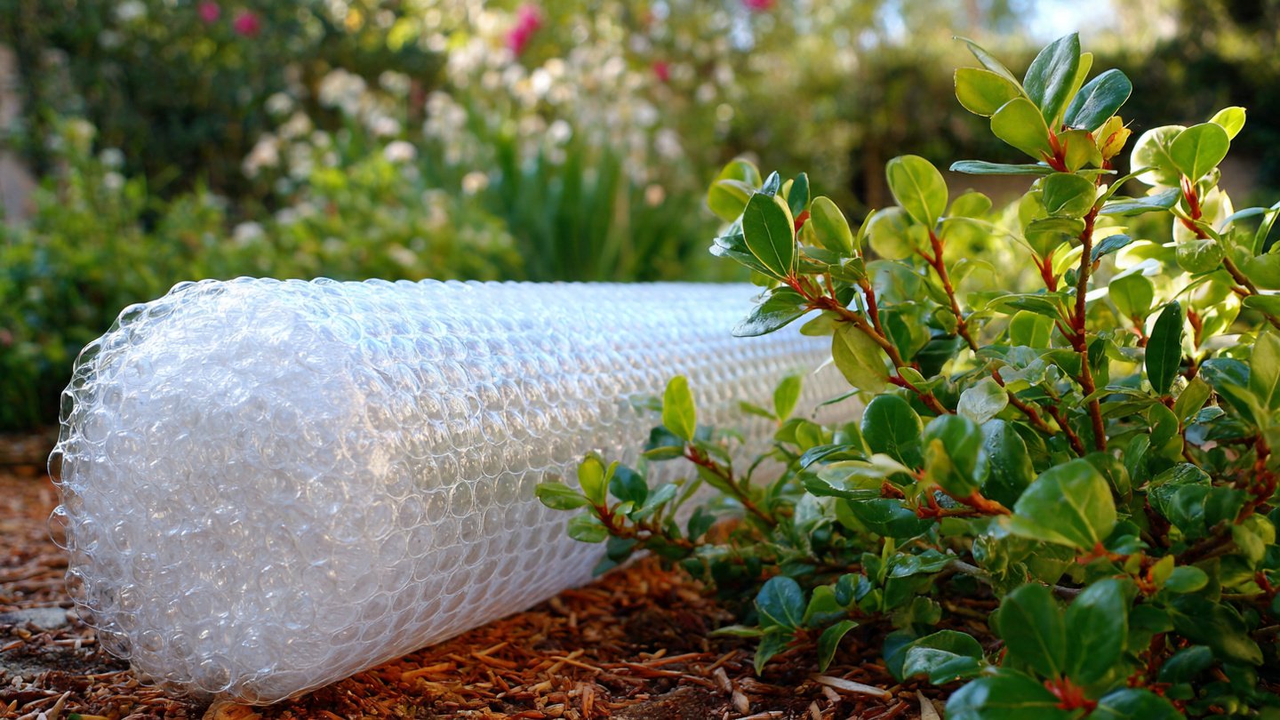 How to Use Bubble Wrap to Protect Your Garden in Winter