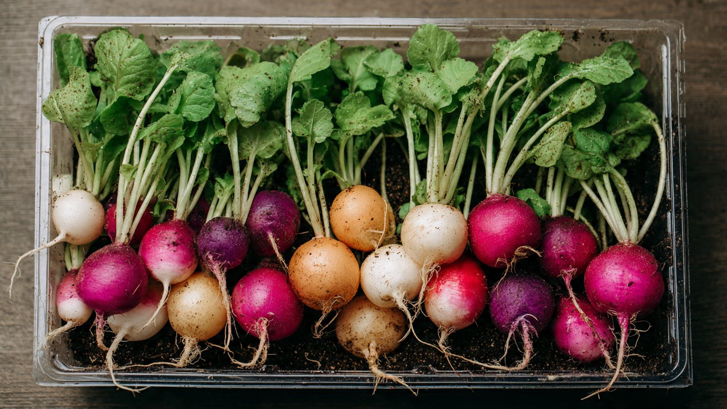 How Can You Successfully Grow Radishes in a Shallow Tray?