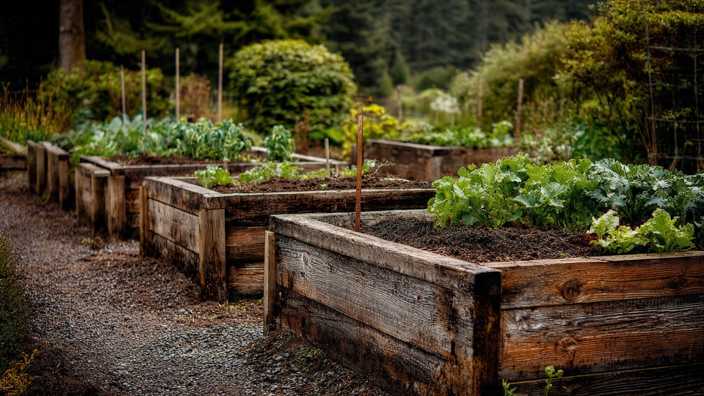 The Hidden Dangers: Why Pressure-Treated Timber is a No-Go for Your Raised Garden Beds