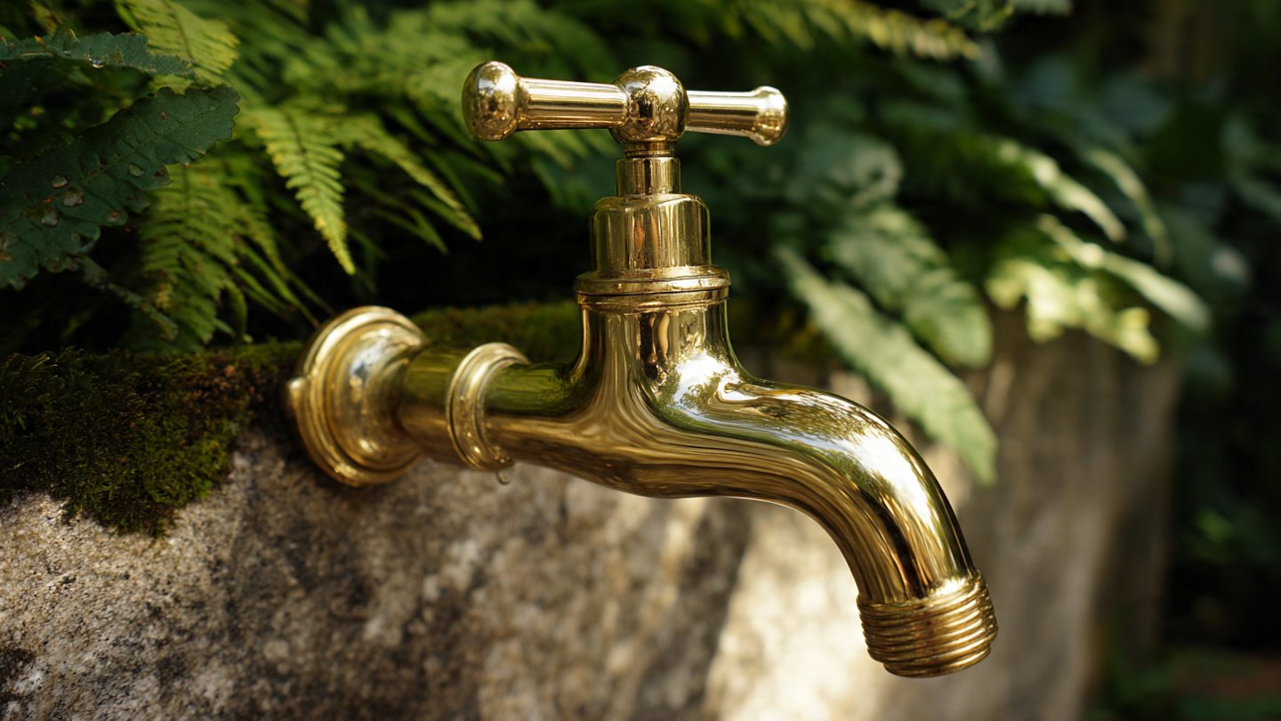 Why Are Interior Designers So Captivated by Unlacquered Brass Outdoors?